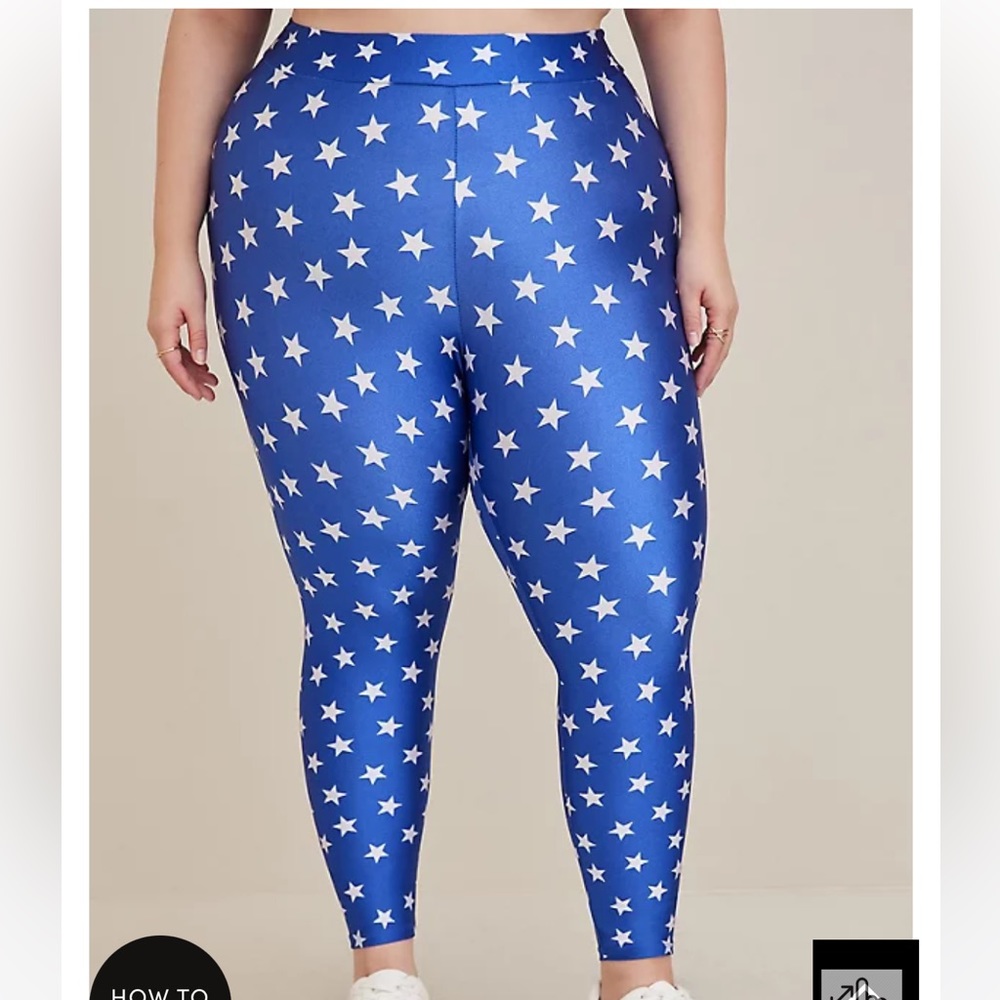 Plus Size Wonder Woman Leggings